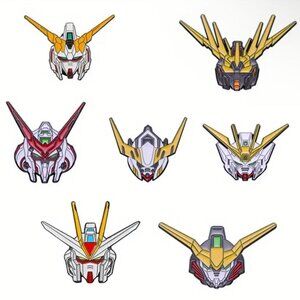 Gundam Robot Enamel Pin